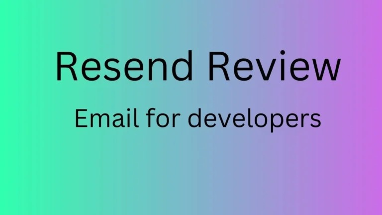 Resend: Revolutionizing Email Sending for Developers