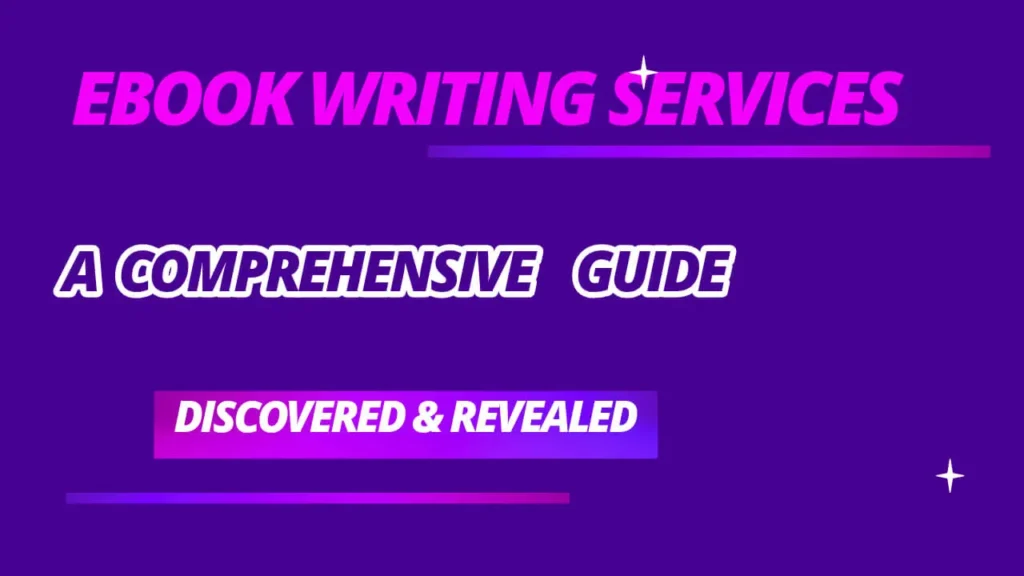 Unlocking the Power of Ebook Writing Services