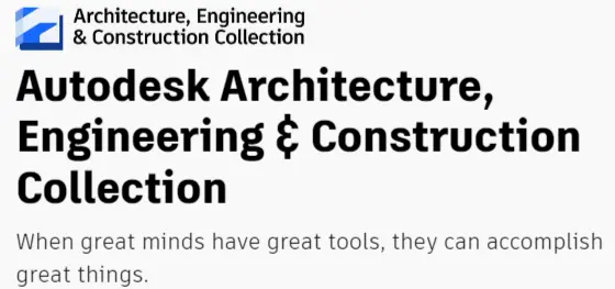 Autodesk Architecture, Engineering & Construction (AEC) Collection