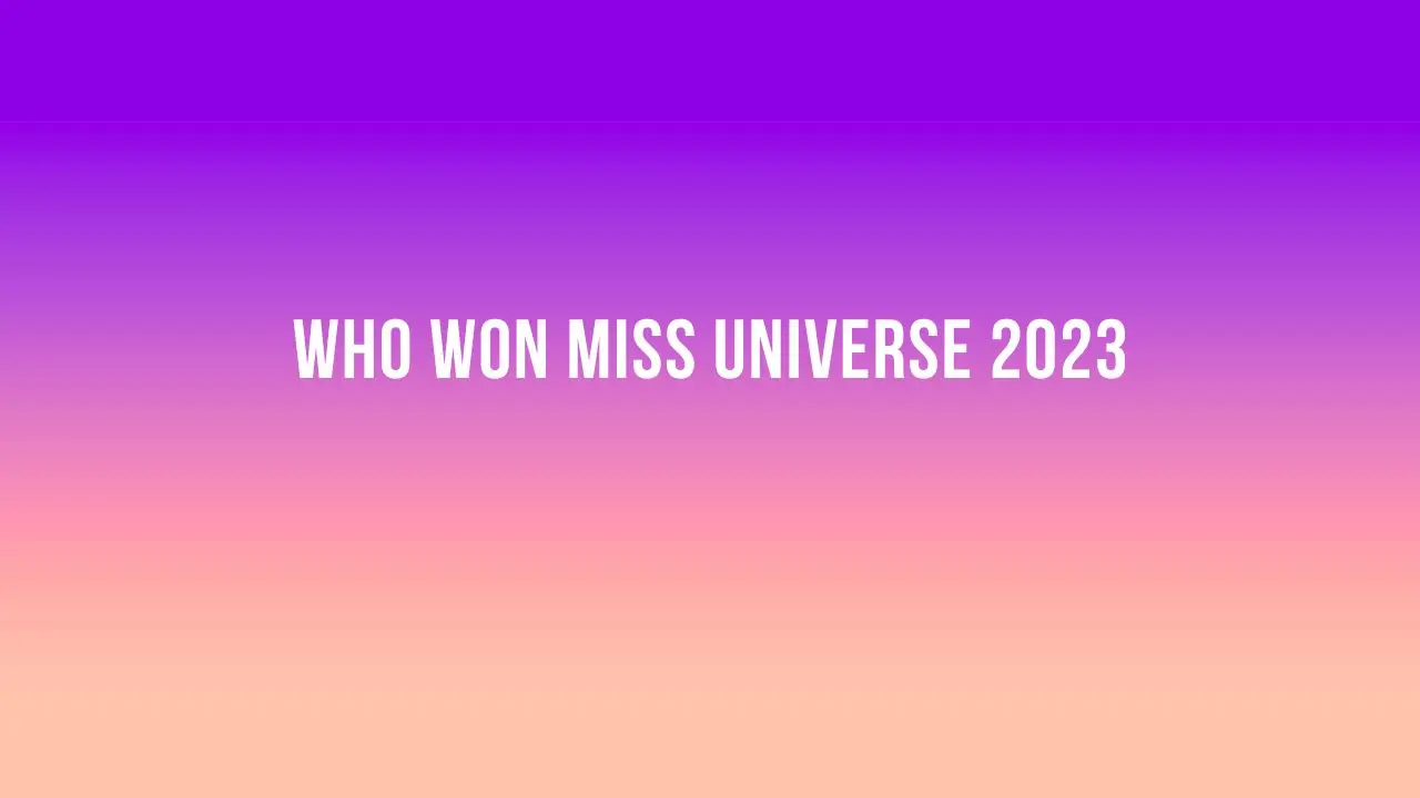 Who won miss universe 2023