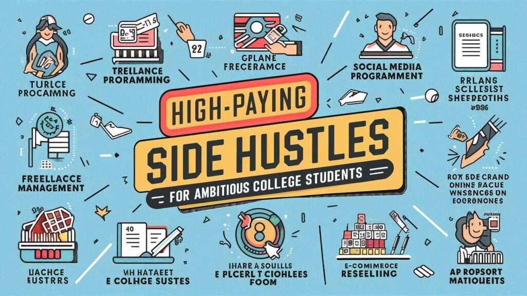 10 High-paying side hustles for college students