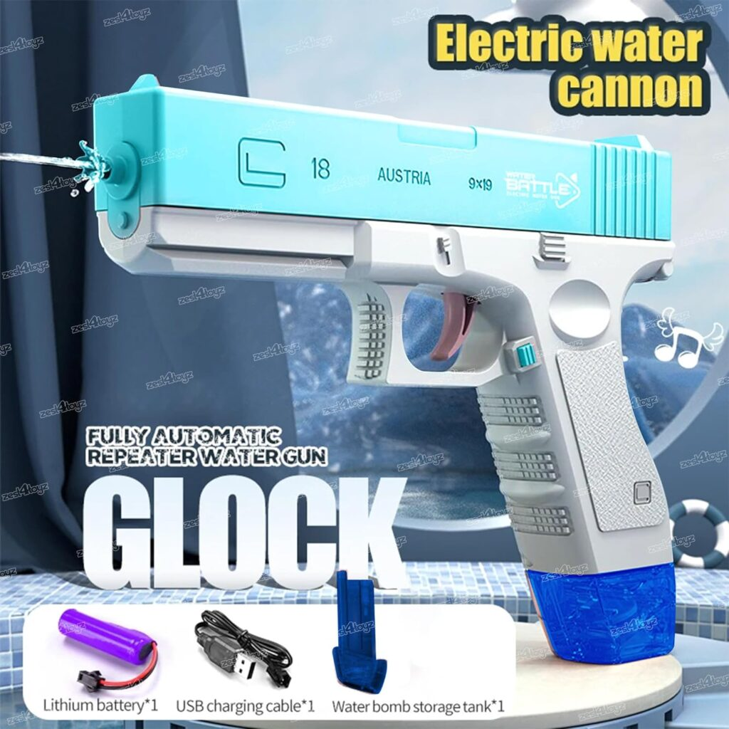 Zest 4 Toyz Electric Water Gun (Blue):