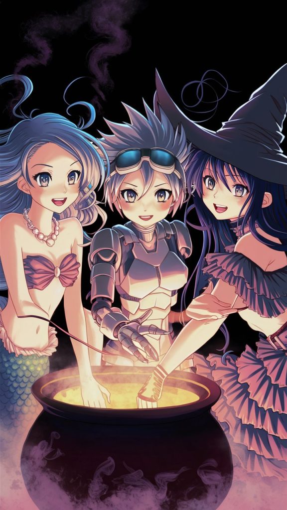 a dynamic and vibrant scene of three anime girls e Mh mhnBzR2yHYElo70uKPQ W3kA32X2SnujuTtSzr7J2w 1