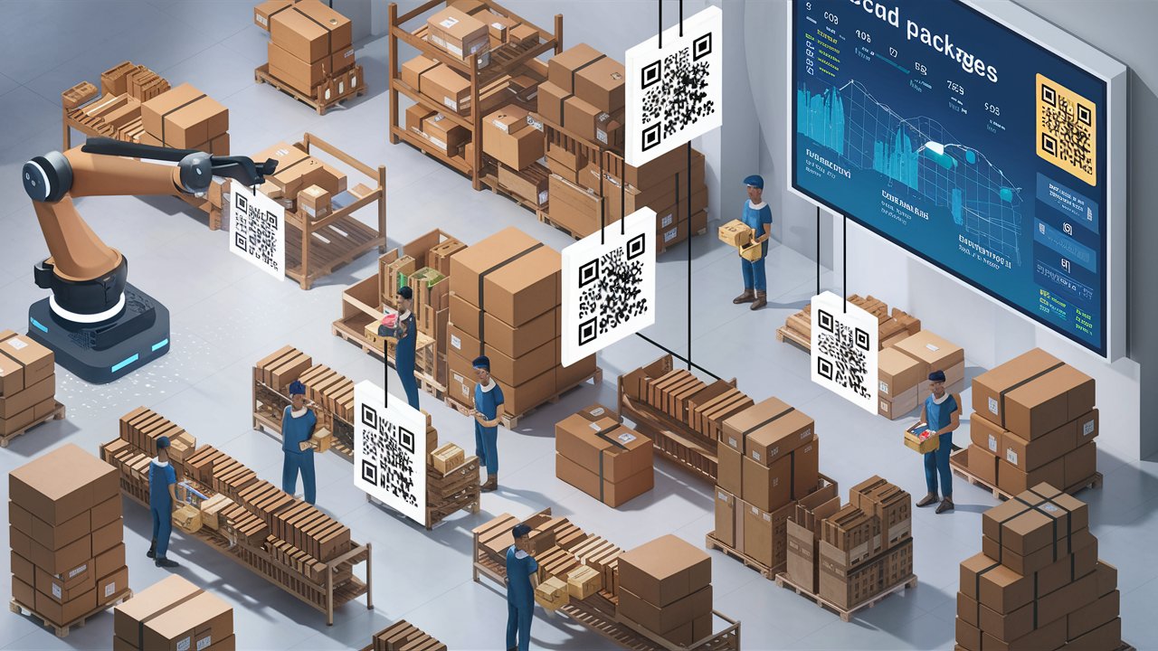 How QR Codes Help in Logistics and Parcel Tracking