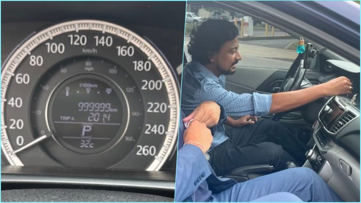 Car reaches 999999 Km—dealer amazed Owner demands custom odometer after stopping