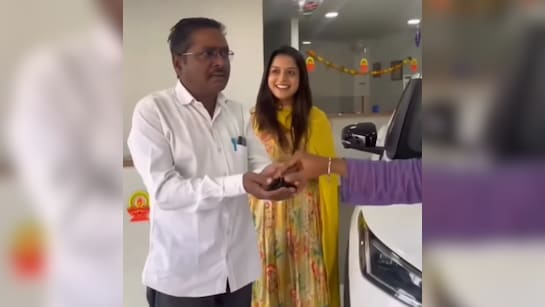 Daughter gifts car to father video goes viral