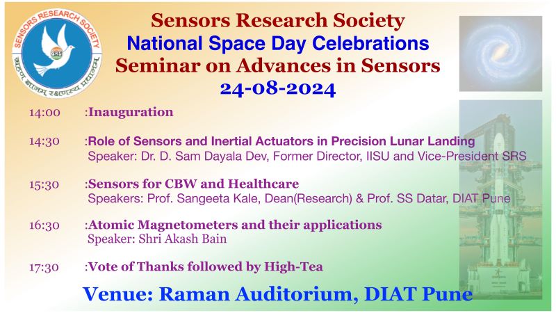 One Day Seminar On Advances In Sensors Held In DIAT Pune 2