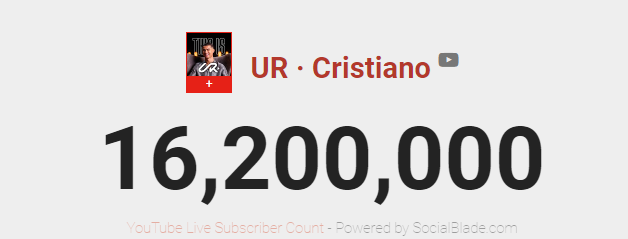 social blade ur cristiano