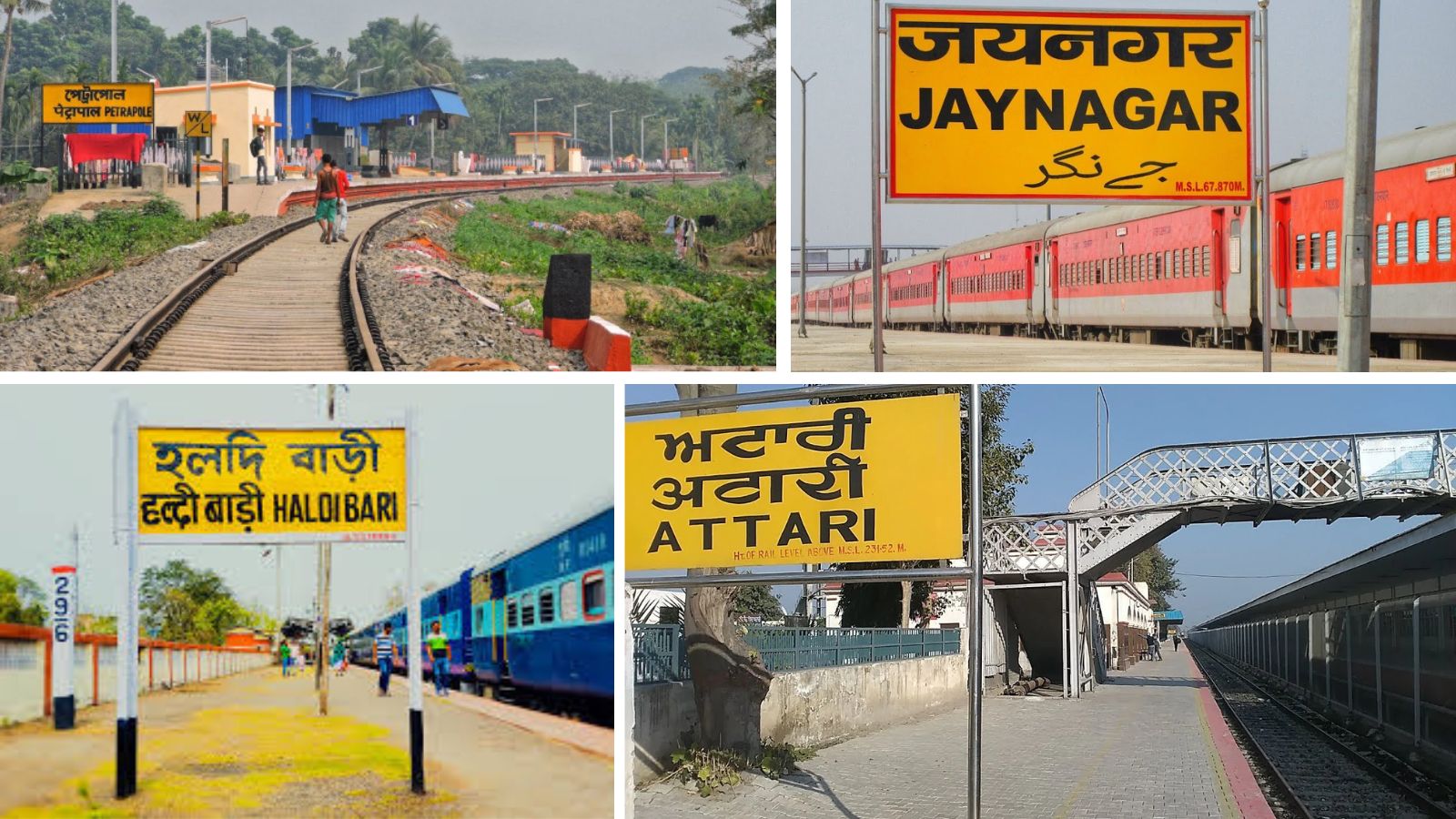 Travel Abroad by Train 7 Unique Indian Railway Stations with International Connections