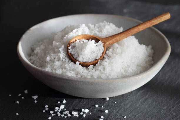 flower of salt from guerande france traditional french natural sea salt of high quality hand