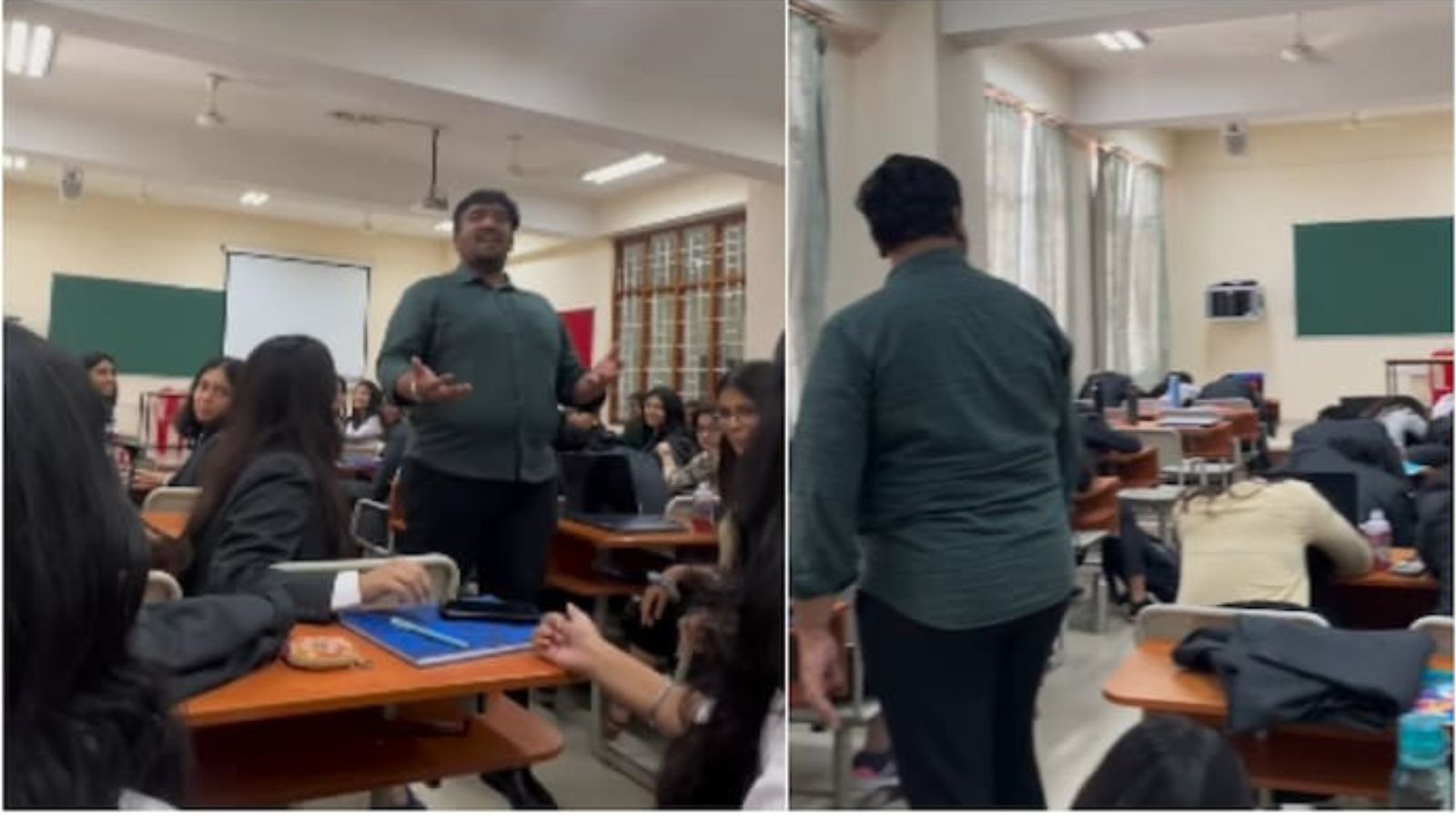 Bengaluru Professors Epic Reaction to Student Prank Goes Viral