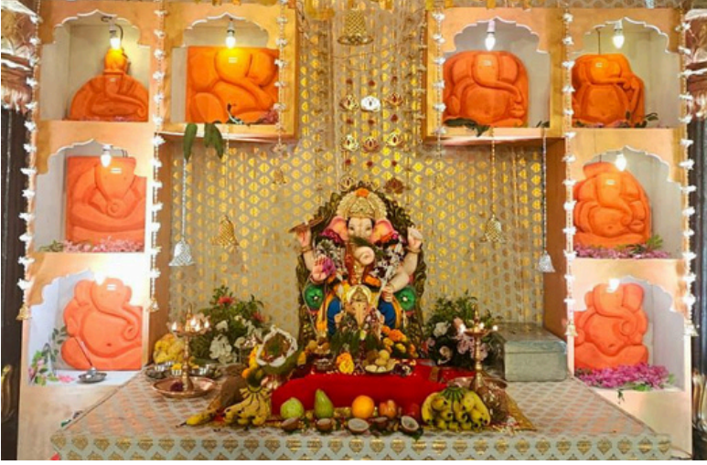 Forest Countys Ashtavinayak Themed Bappa I Img Credit Swaraj Dharmadhikari