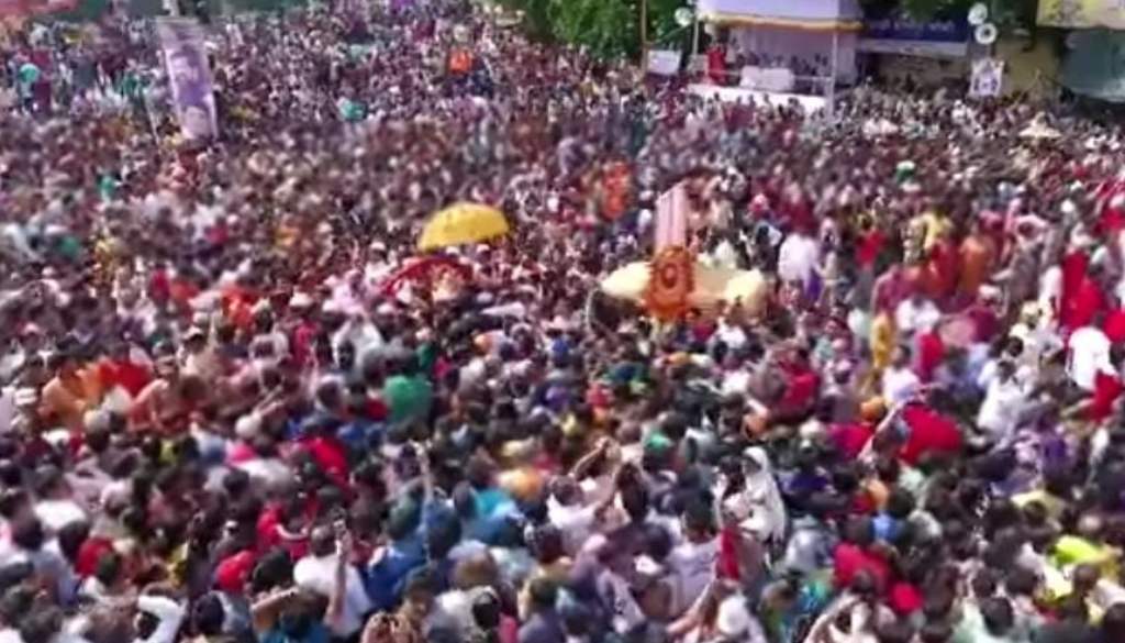 Ganeshotsav Crowd