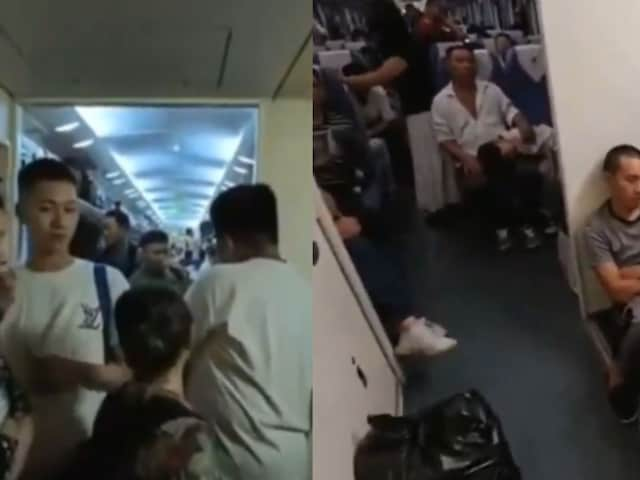 Indian YouTuber finds familiar similarities between general coaches in Chinese Indian trains. See video