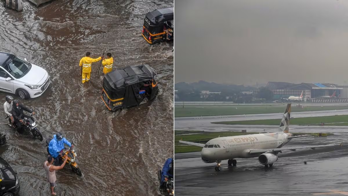 Mumbai Rains Flight Diversions and Weather Alerts Amid Heavy Showers