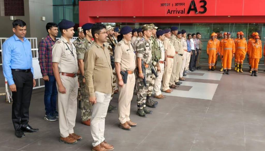 Pune Airport Conducts Annual Earthquake Preparedness Drill