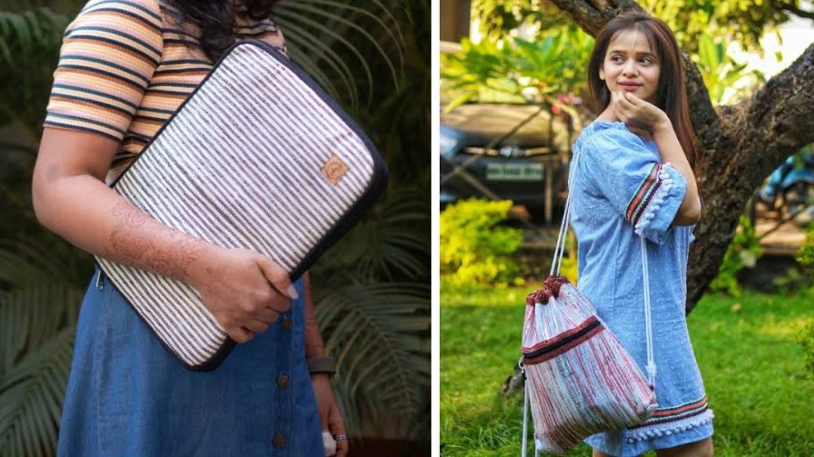 Pune Man Turns Plastic Waste into Beautiful Fabric Bags Launches EcoKaar