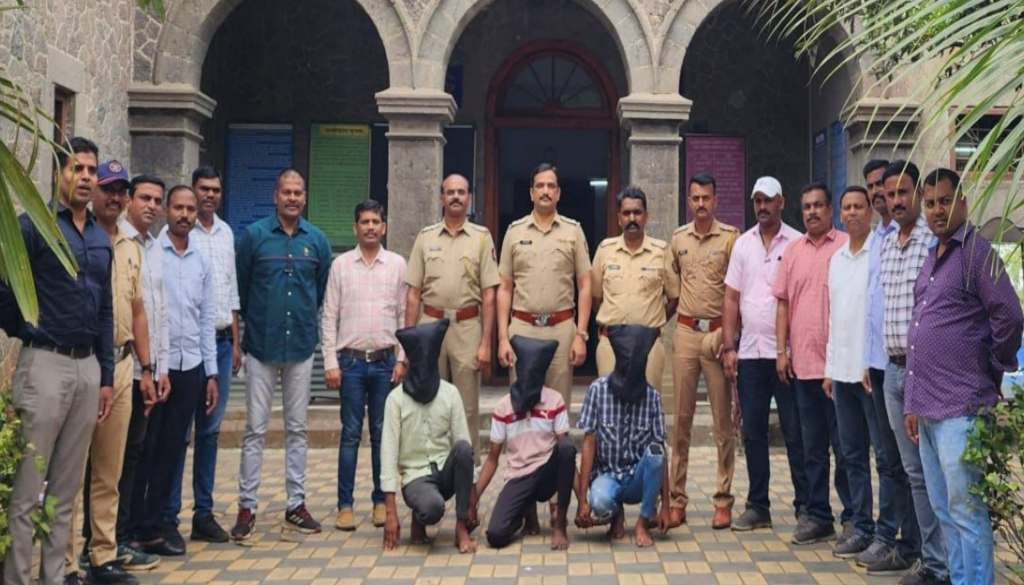 Pune Police Arrest Three Notorious Criminals for Armed Dacoity in Balewadi