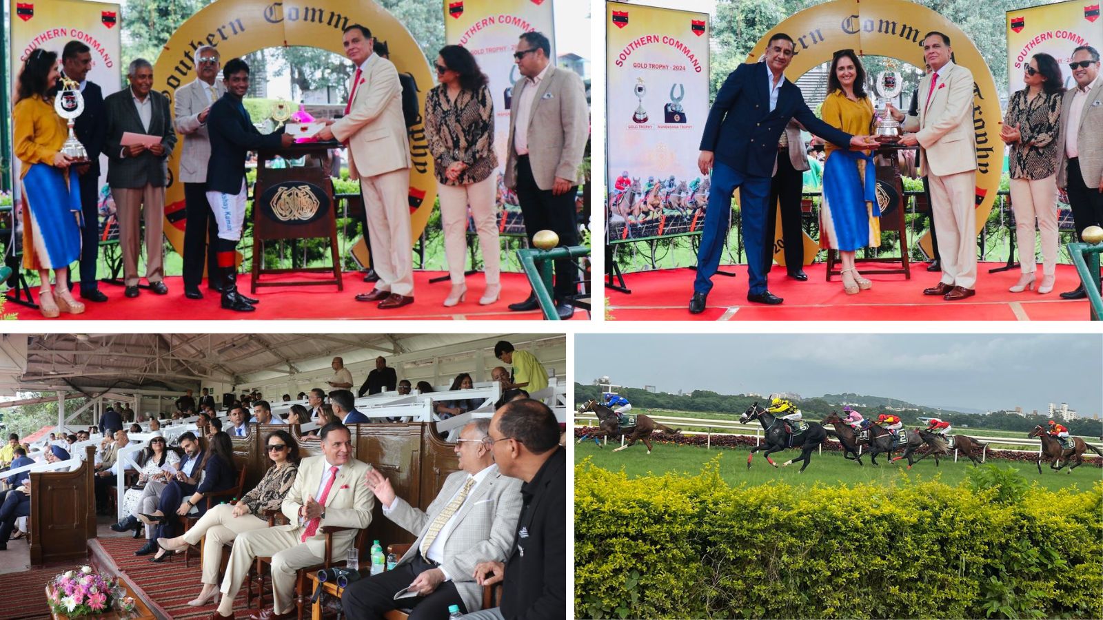 Southern Command Gold Cup Held At Royal Western India Turf Club Pune