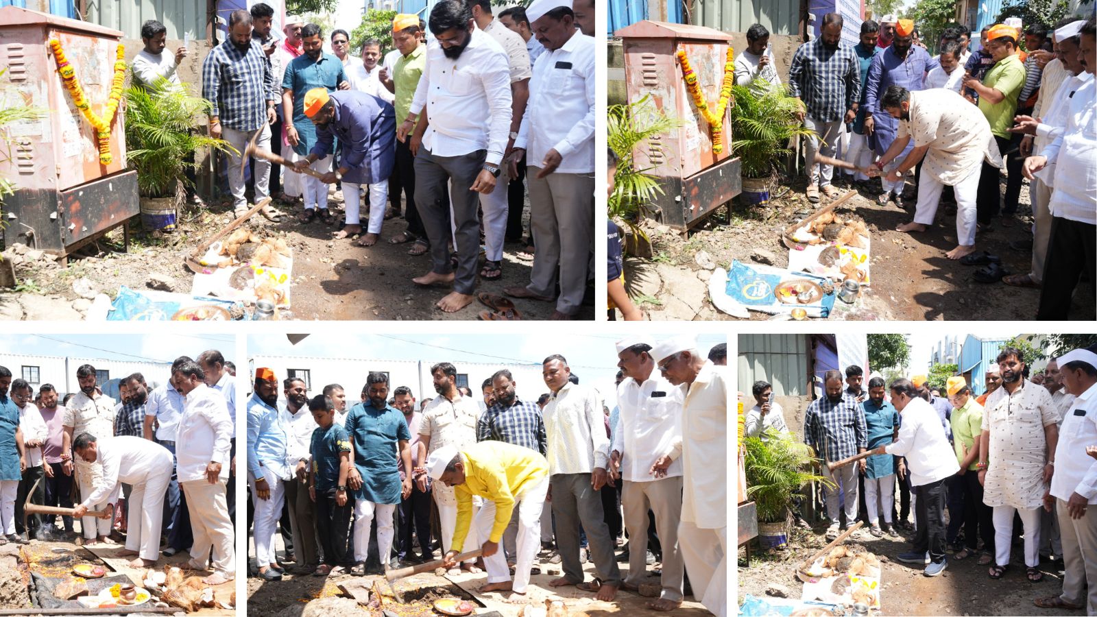 Underground Power Line Project Launched in Bhosari to Resolve Electricity Issues