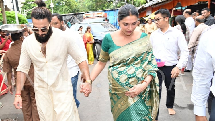 Watch Deepika Padukone and Ranveer Singh Visit Siddhivinayak Temple Ahead of Their Babys Arrival