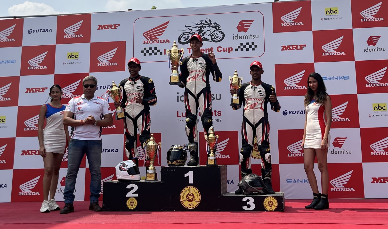 Honda Racing Indias Mohsin Paramban wins 2024 season of IDEMITSU Honda India Talent Cup NSF250R1