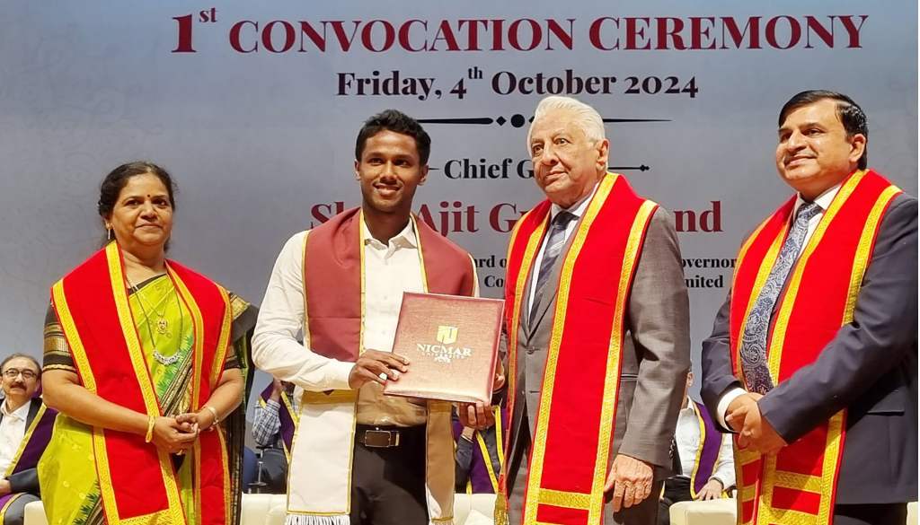 NICMAR University Successfully Hosts First Convocation